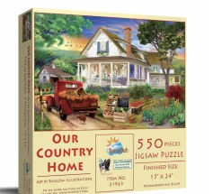 SUNSOUT Our Country Home - legpuzzel van 550 stukjes
